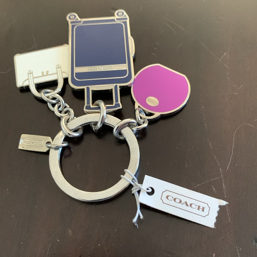 COACH Multi Mix Key Chain -NWT - Picture 2 of 3